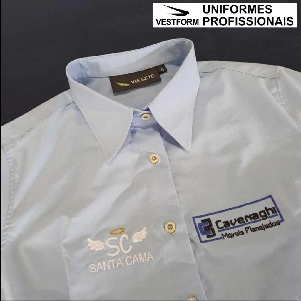 uniformes profissionais camisa social 00